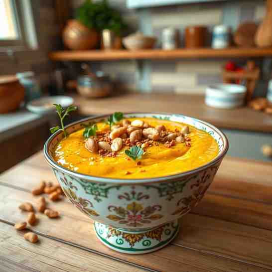 La Bouillie - Chadian Peanut Porridge Recipe